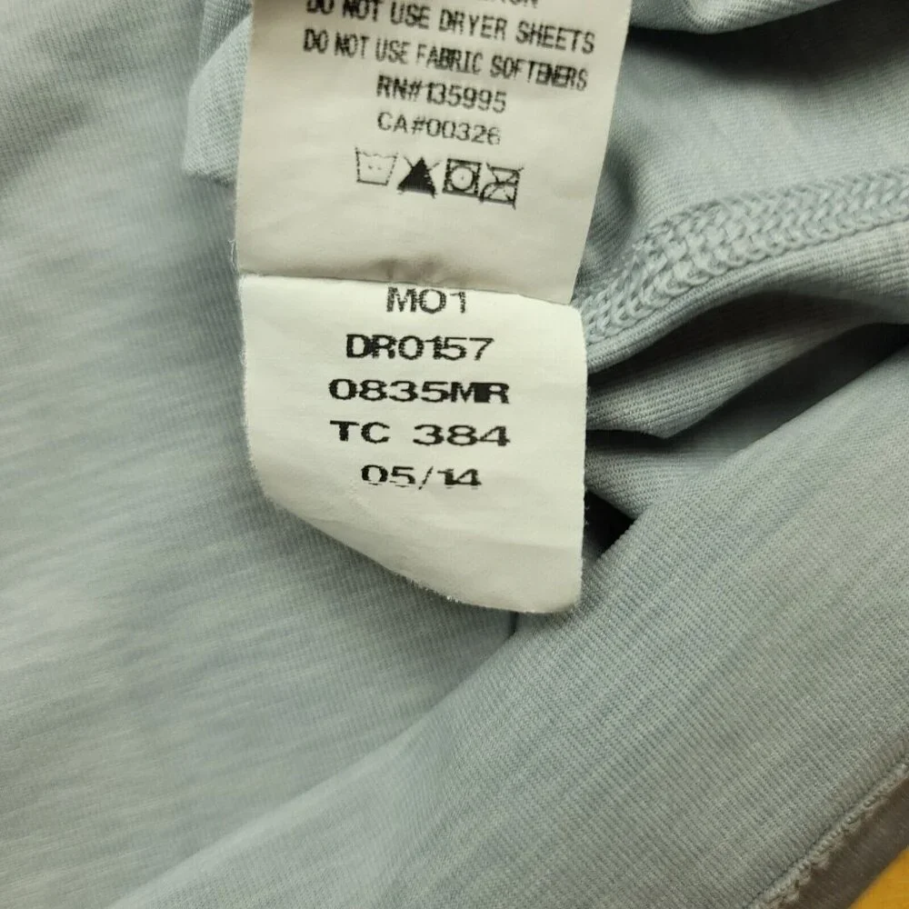 Tommie Copper Mens 2XL Shirt Cool Copper Compression Gray Train Running‎ Workout